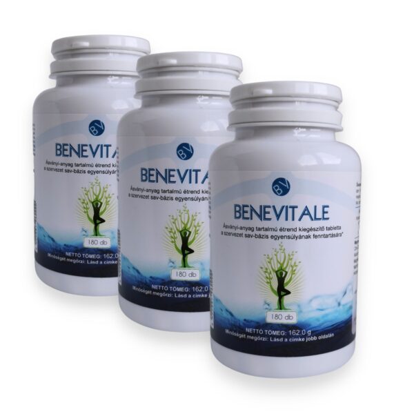 BeneVitale Bázikus Sótabletta KÚRA - 3x180 db