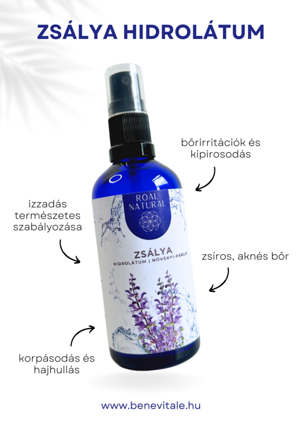 Zsálya hidrolátum 100ml - Image 2